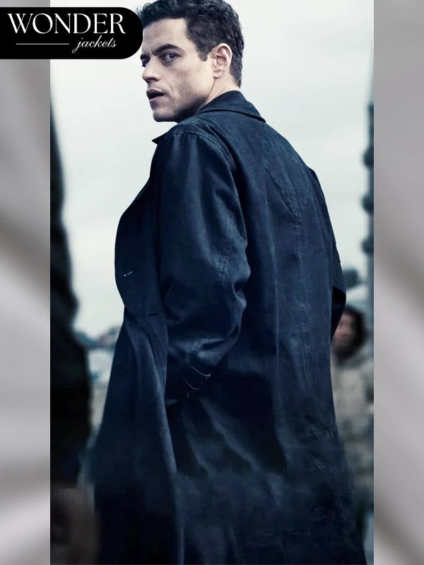 The Amateur Charles Heller Black Coat
