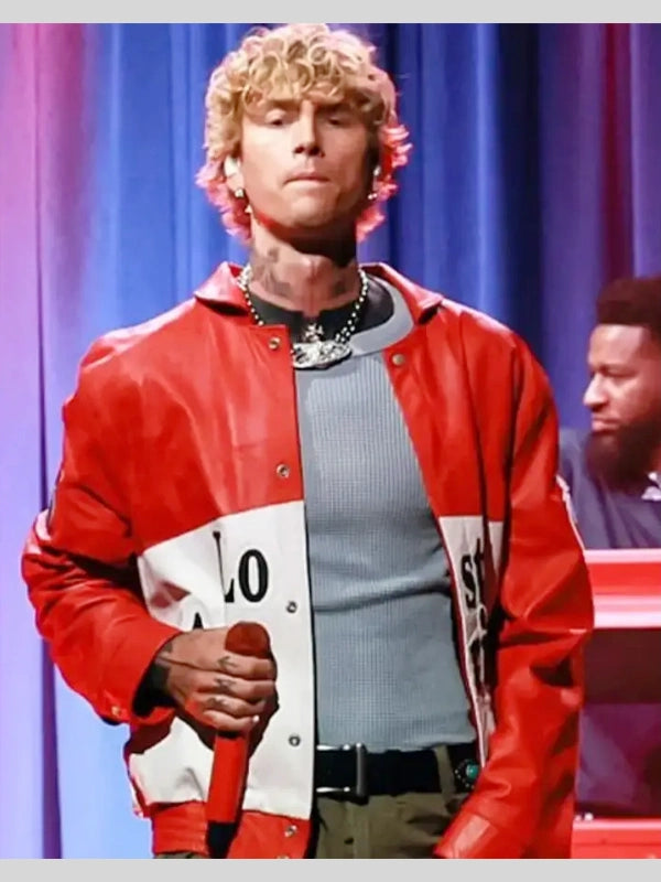 The Tonight Show MGK Lost Americana Red Jacket