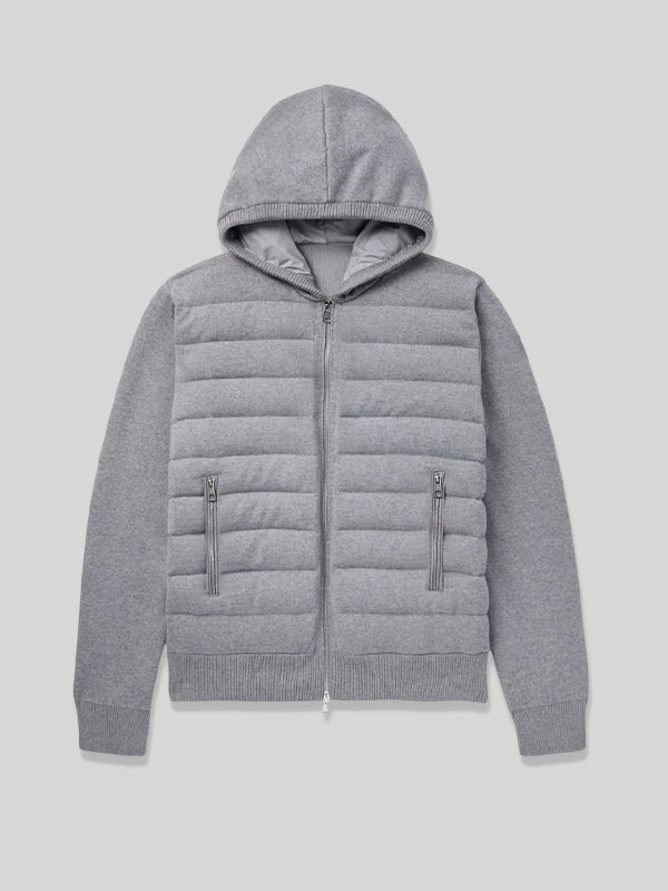 The Velino Grey Hooded