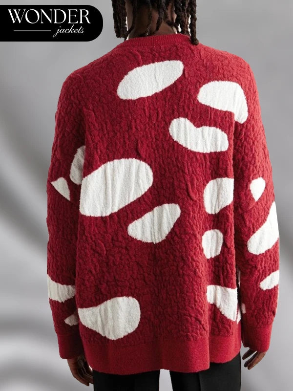 John Legend The Voice S25 Red Sweater