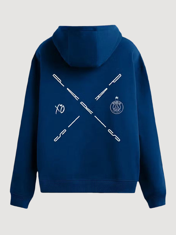 The Weeknd PSG x XO II Hoodie Blue