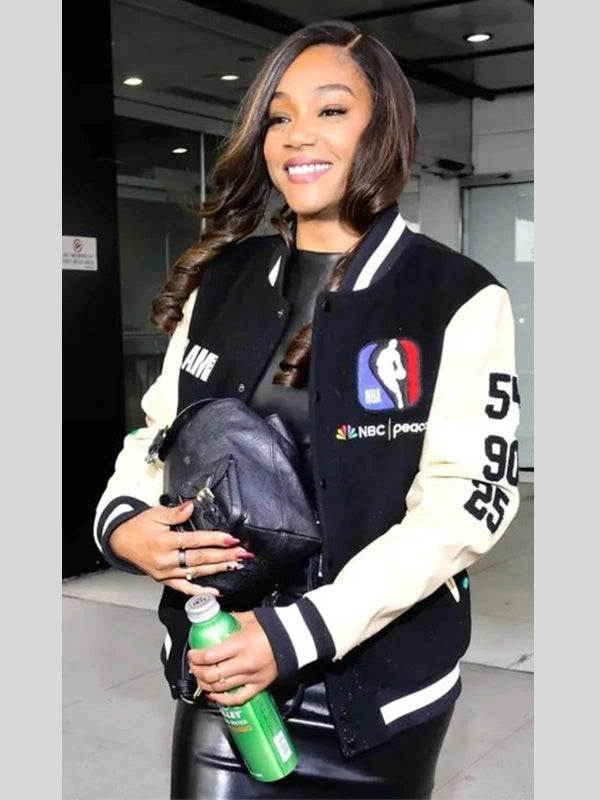 Tiffany Haddish NYC NBA Jacket
