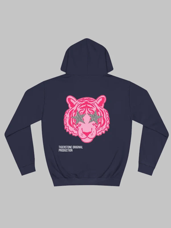 Tiger Stone Blue Hoodie Tiger