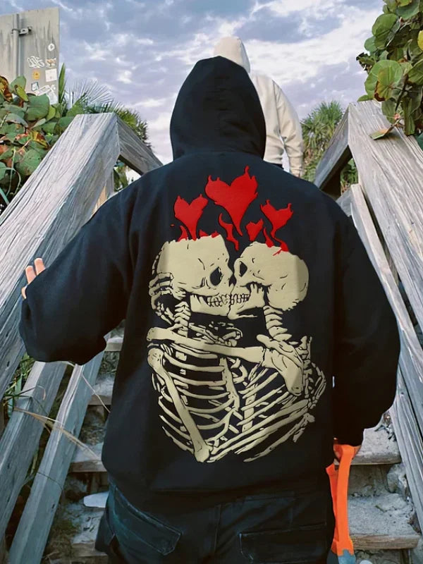 Till Death Puff Black Hoodie