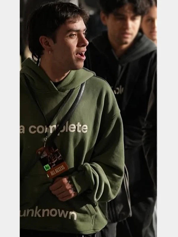 Timothee Chalamet A Complete Unknown Hoodie Green