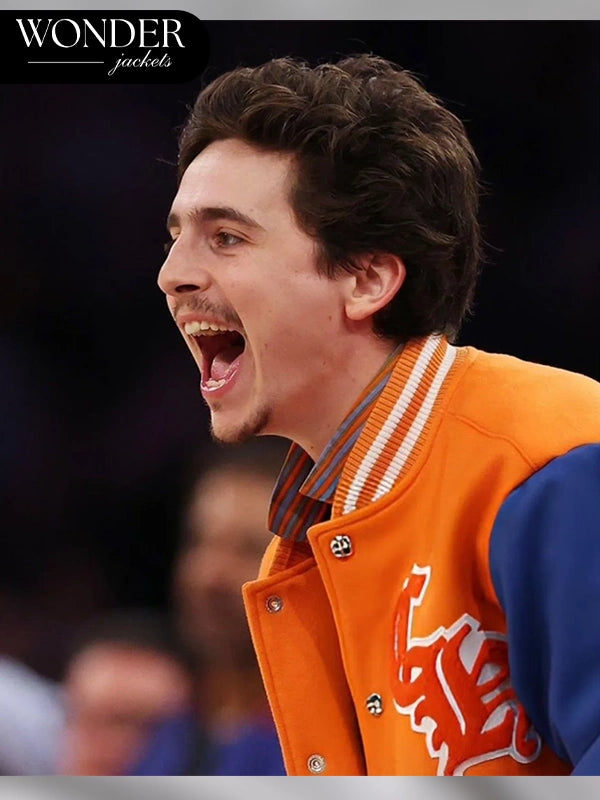 Timothee Chalamet Varsity Jacket
