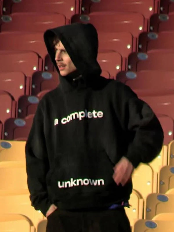 Timothee Chalamet a Complete Unknown Black Hoodie