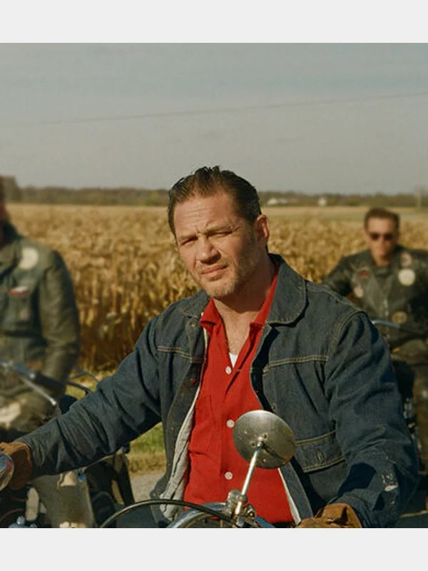 Tom Hardy Blue Denim Jacket The Bikeriders