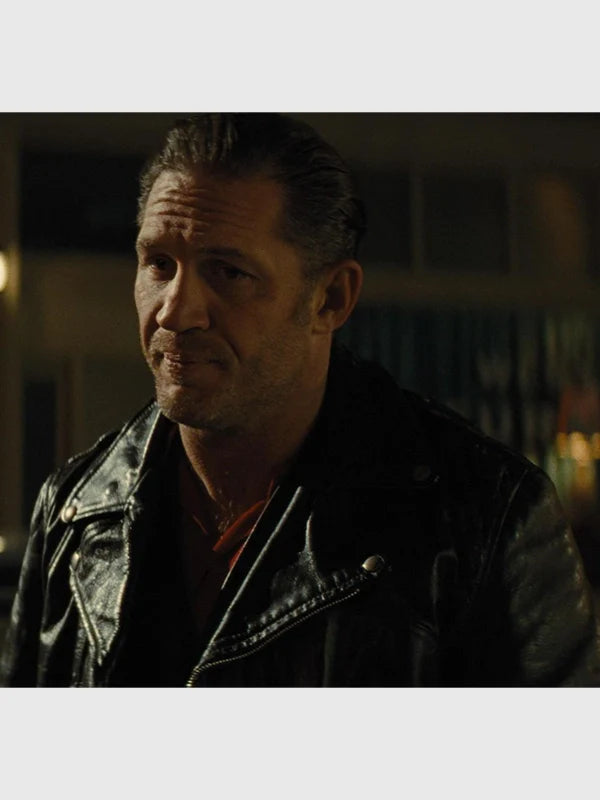 Tom Hardy The Bikeriders Leather Jacket