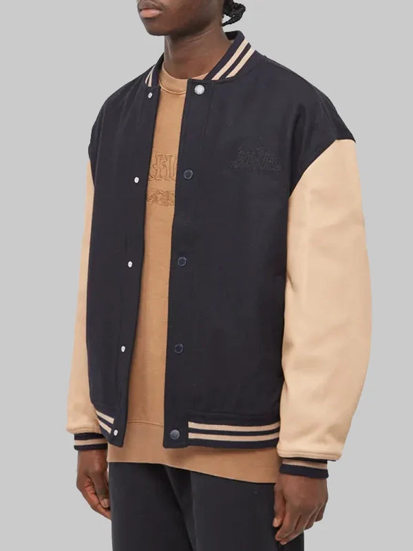 Tommy Jeans X Martine Rose Varsity Leather Jacket