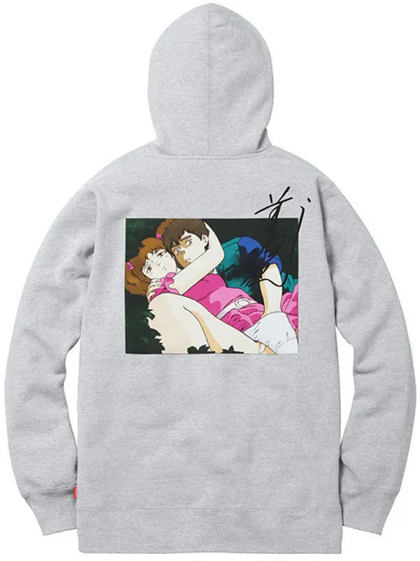 Toshio Maeda x Supreme Hoodie Grey