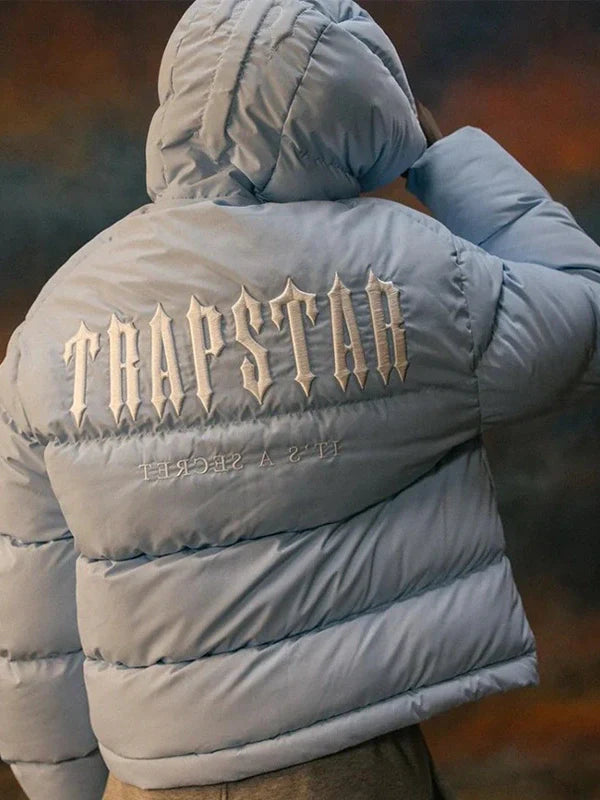 Trapstar Blue Puffer Jacket