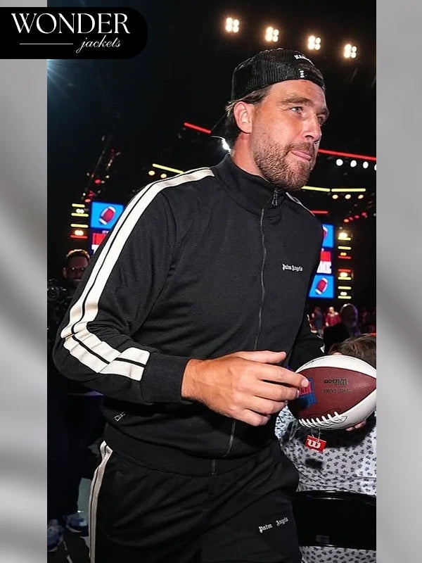 Travis Kelce Big Slick Weekend Black Jacket
