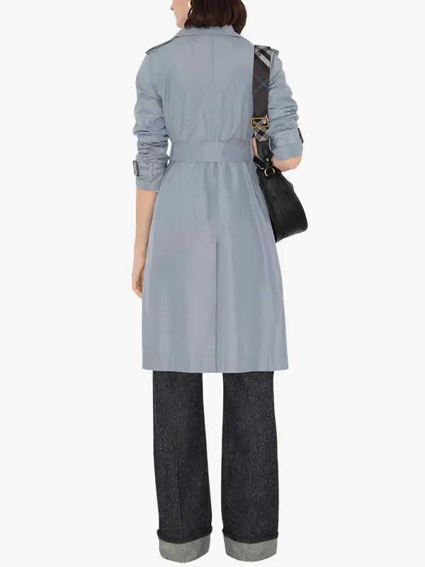 Trench Long coat Silk