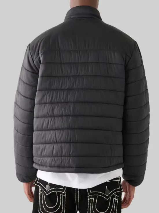 True Religion Puffer Black Jacket