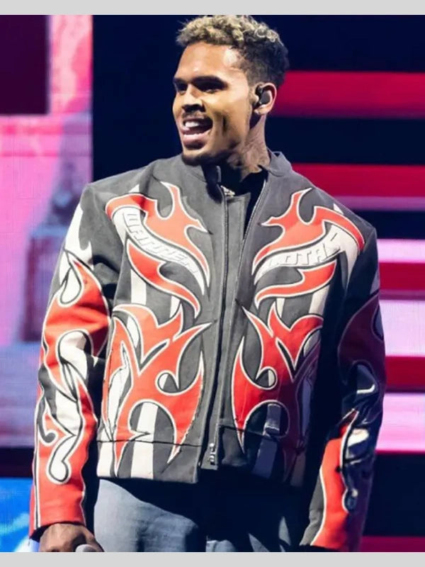 Tycoon Music Festival Chris Brown Jacket