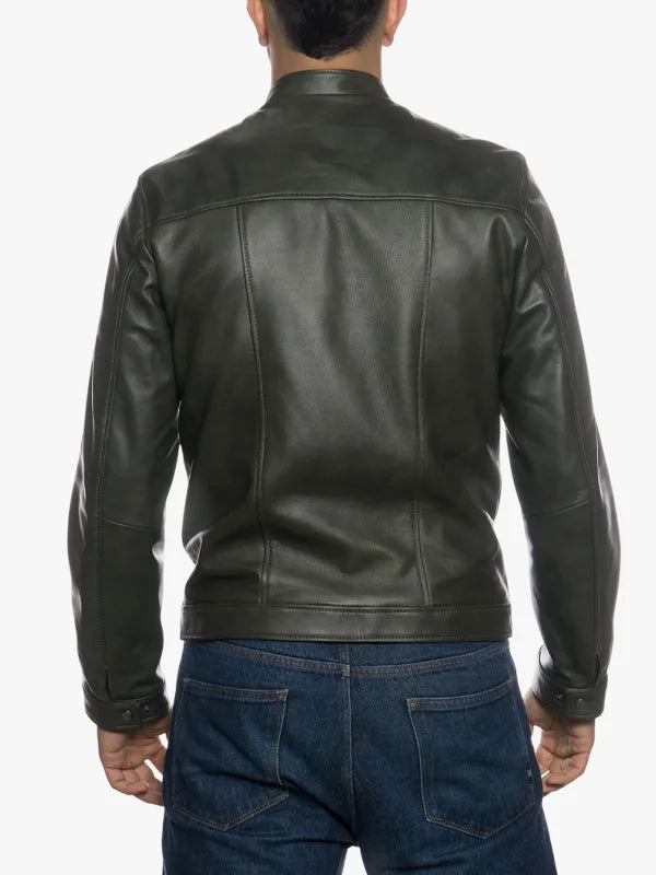 U010 Leather Mens Jacket