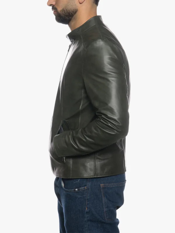 U09 Mens Olive Green Jacket