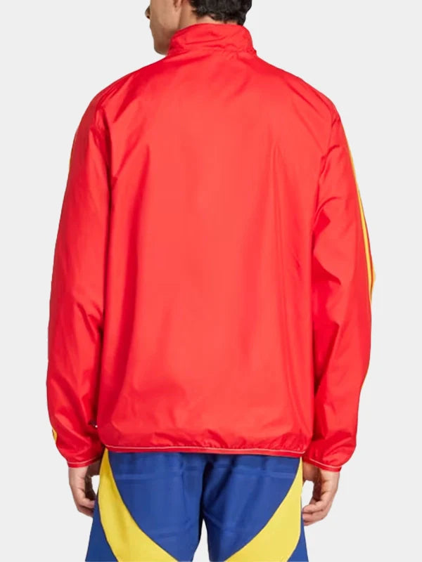 UEFA Euro Adidas Spain Anthem Red Jacket