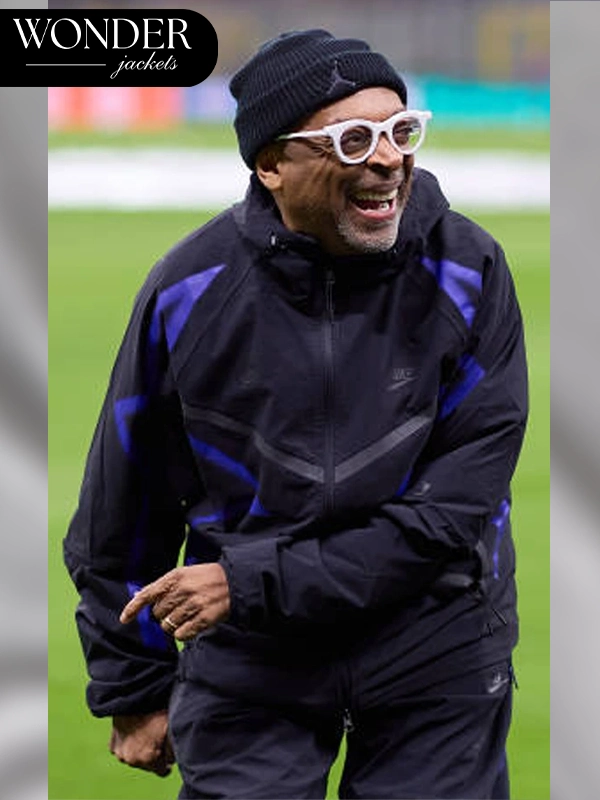 UEFA Champions League Spike Lee Black Jacket