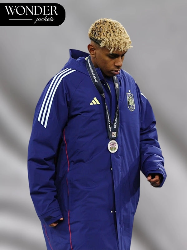 UEFA Nations League Lamine Yamal Blue Coat