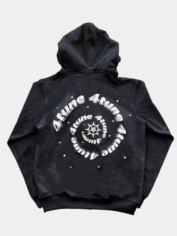 Unisex 4Tune Black Hoodie