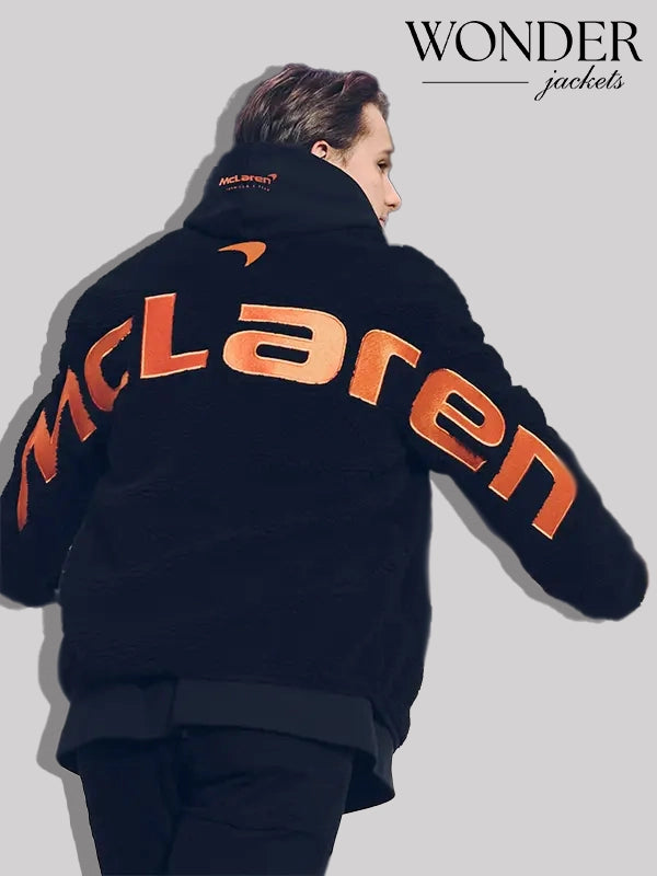 Unisex McLaren F1 Team Embroidered Fleece Jacket