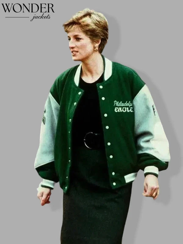 Unisex Princess Diana Eagles Jacket