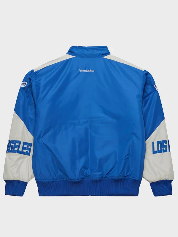 Unisex Royal Los Angeles Dodgers Speedway Nylon Blue Varsity Full-Zip Jacket
