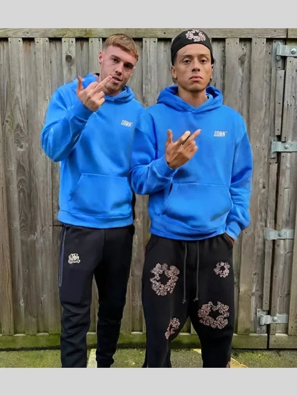 Unisex Sidemen x W2S Blue Hoodie