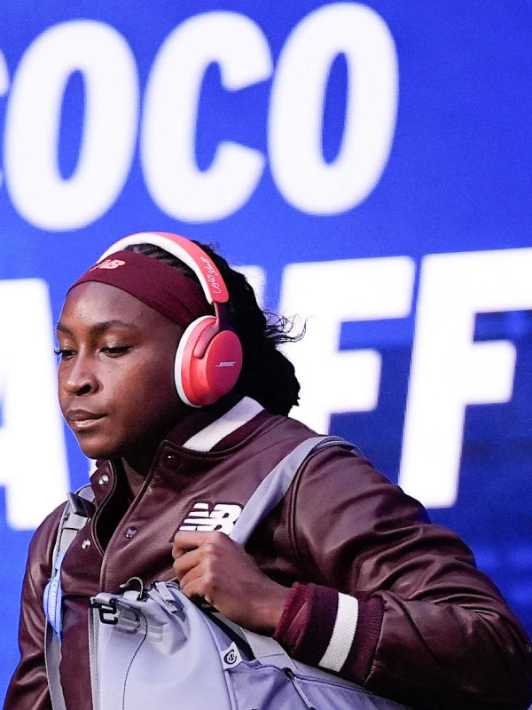 Us Open New Balance Coco Gauff Leather Jacket