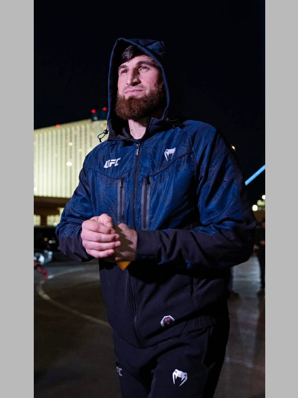 VENUM UFC FUSION FIGHT WEEK ME'S ZIP HOODIE OCEANIC BLUE