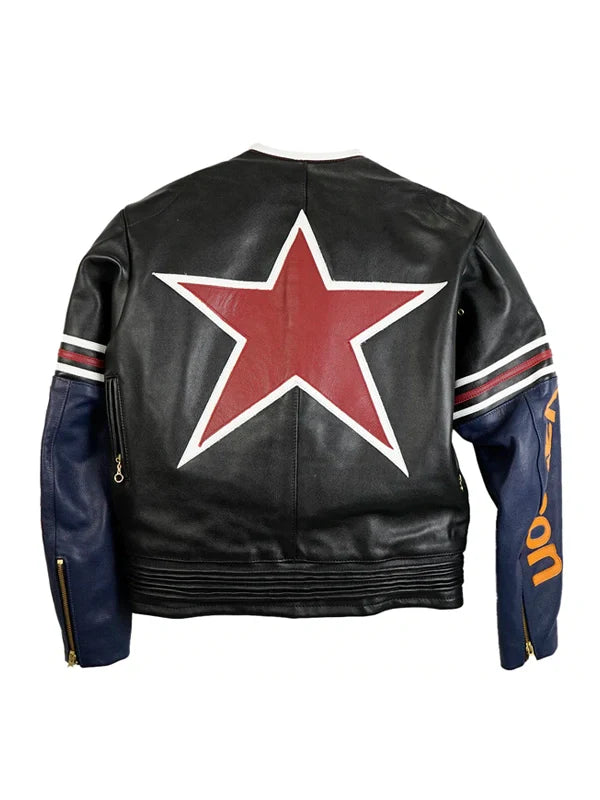 Vanson Star Leather Jacket