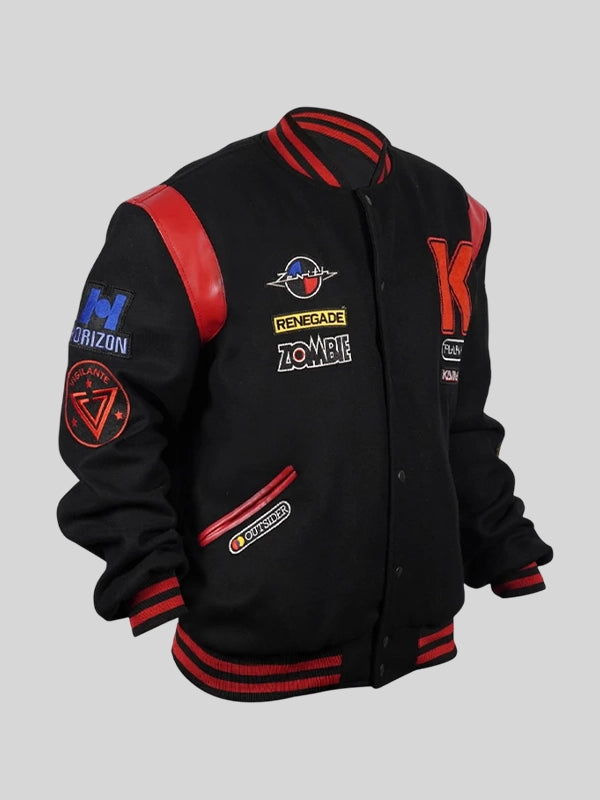 Varsity Bomber Jacket Kavinsky Reborn