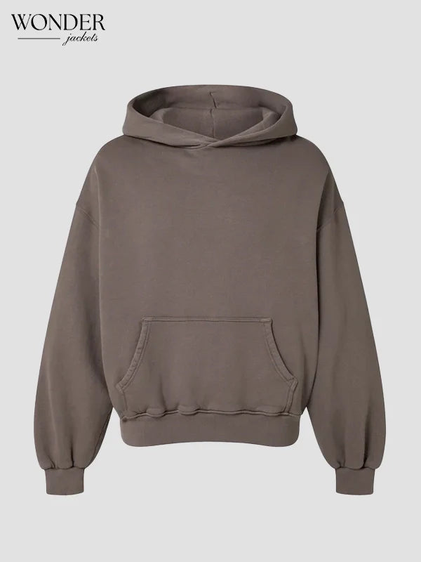 Velour Garments Hoodie Brown