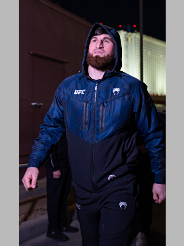 Venum UFC Fusion Fight Week Blue Zip Hoodie Jacket