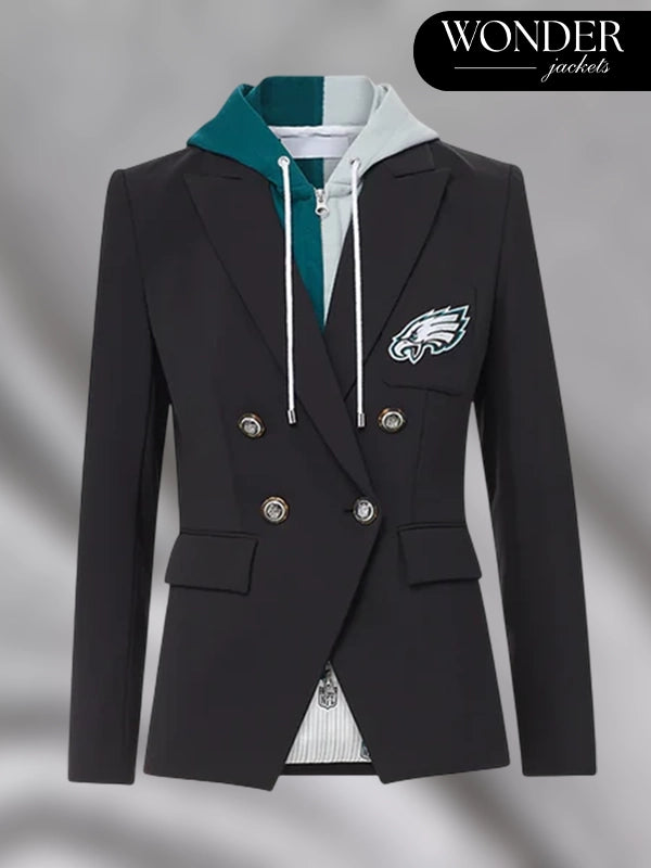 Veronica Beard Philadelphia Eagles Dickey Jacket