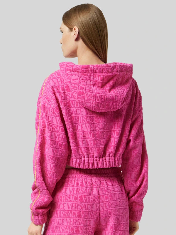 Versace I love Baroque Pink  Hoodie