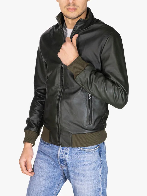 Victor Herren Bomberjacke Grün