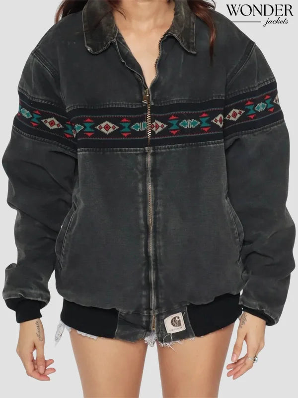 Vintage Carhartt Aztec Jacket