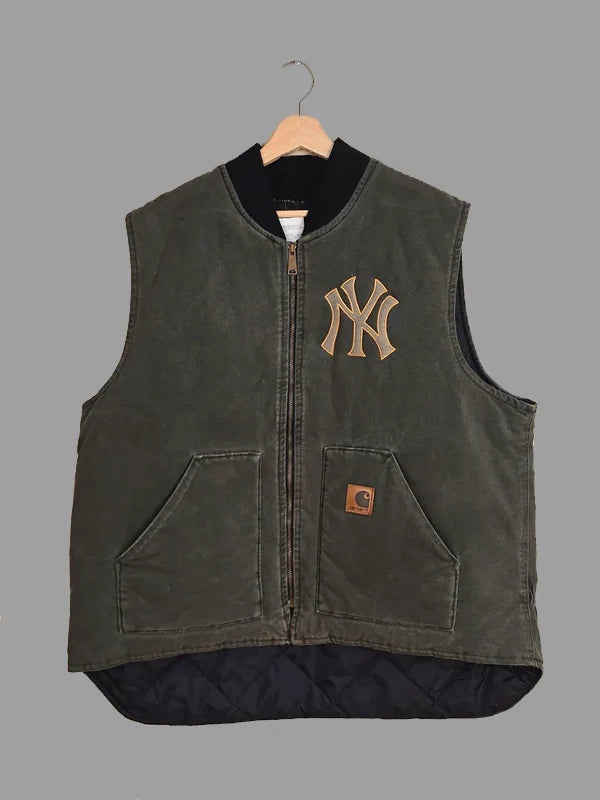 Vintage Carhartt X NY Yankees Vest