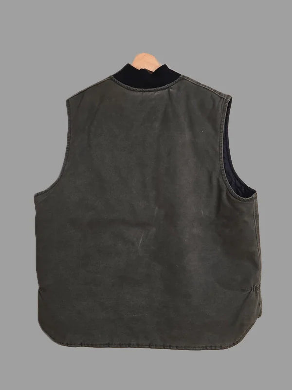 Vintage NY Yankees x Carhartt Igala Series Vest Grey