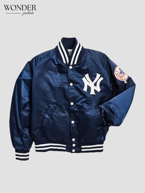 Vintage New York Yankees Navy Varsity Jacket