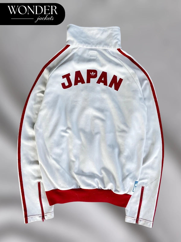Vintage Adidas Japan Jacket White