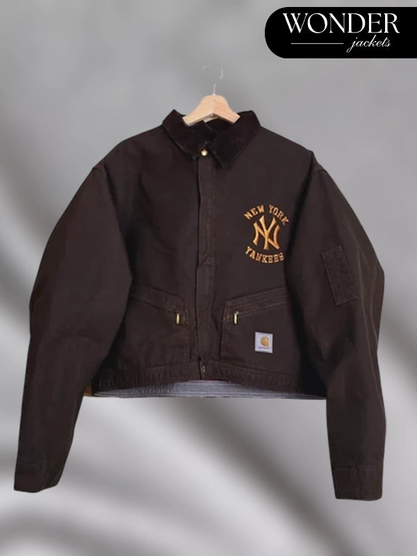 Vintage Carhartt X NY Yankees Crop Jacket