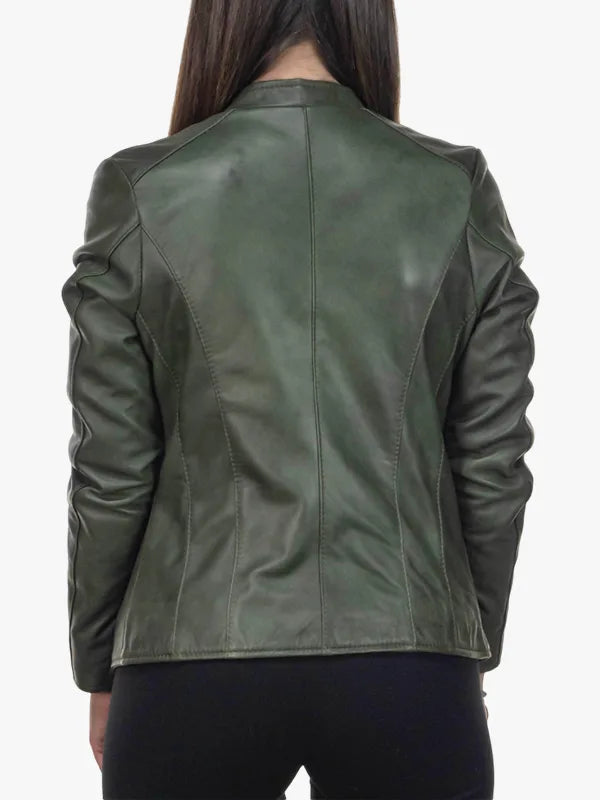 Violetta Bis Green Jacket For Women’s 