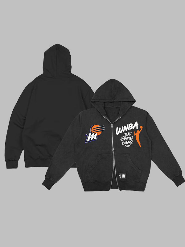 WNBA Round 21 Double Zip Hoodie