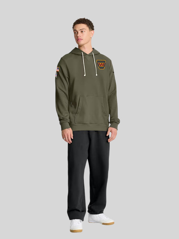 Washington Commanders Nike 2025 Salute to Service Hoodie Olive