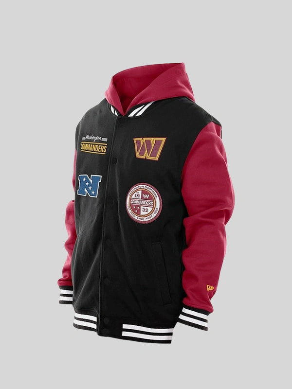 Washington Commanders New Era Hoodie Jacket