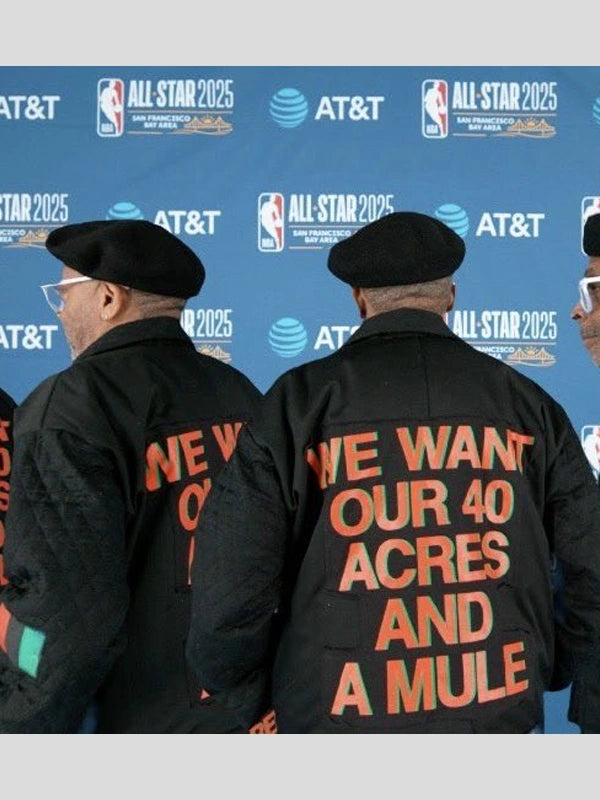 We Want Our 40 Acres And A Mule Spike Lee Jacket Black